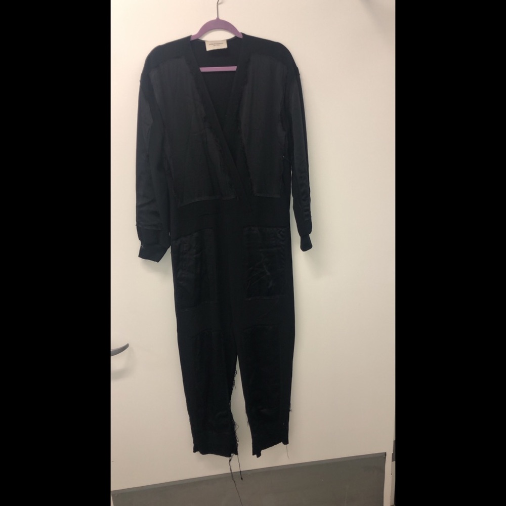 Public School New York Silk & Satin Jumpsuit